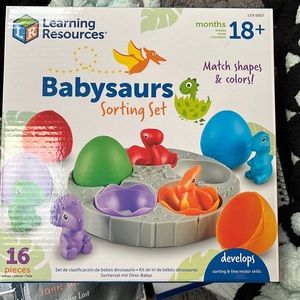 Learning resources babysaurs sorting set nib